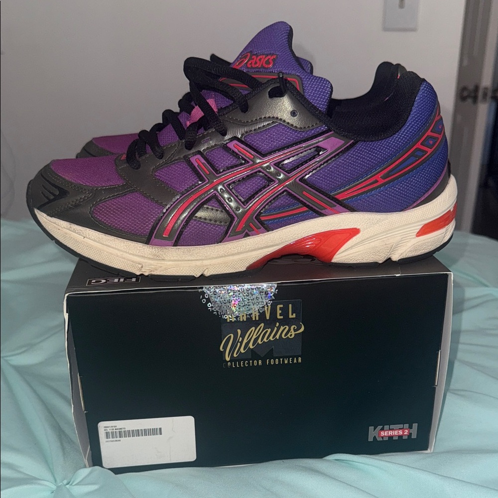 100% Authentic Marvel Kith for ASICS Magneto GEL-1130 Size 8.5 MEN’s . WORN ONCE